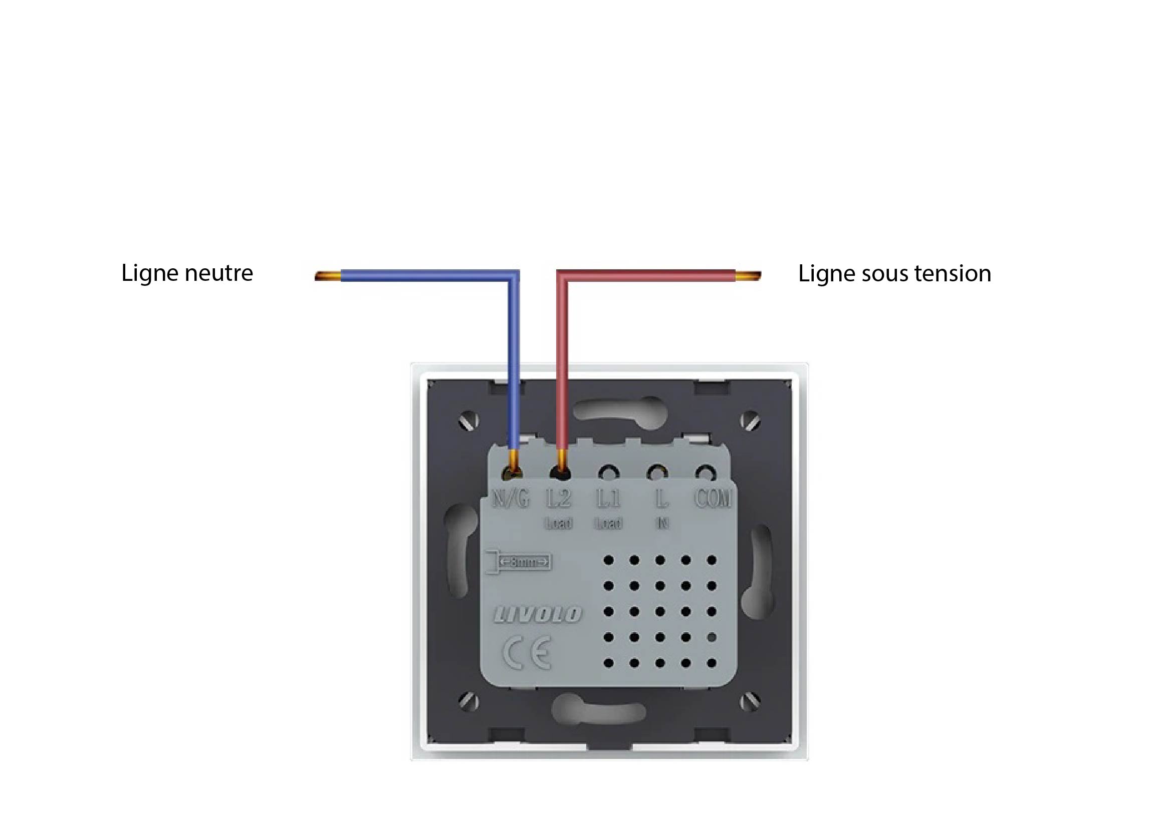 PRISE USB-A ET USB-C 36W GRIS